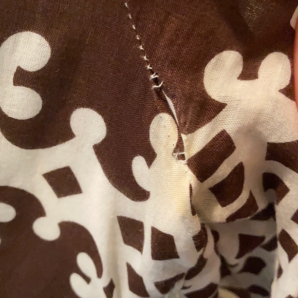 Milly V Neck Patterned Dress size 2 - Picture 4 of 6